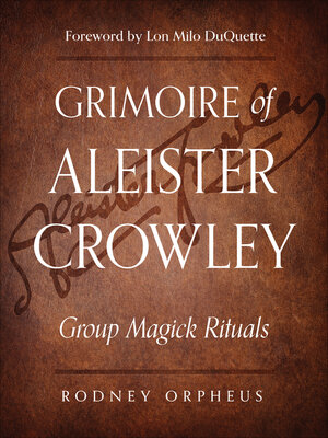 cover image of Grimoire of Aleister Crowley
